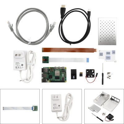 Raspberry Pi 5 Kit 8G Entwicklungsboard Kamera Python Programming Advanced Kit