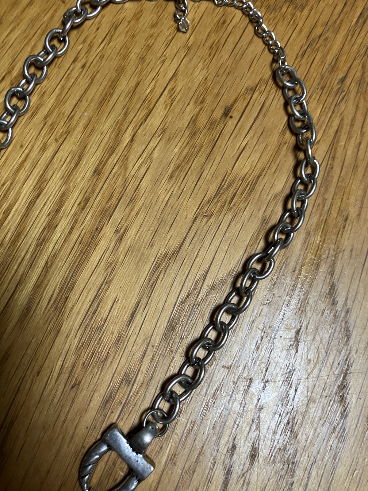 Jules Silver And Turquoise Statement Necklace - image 4