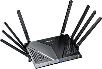 WAVLINK AX6000 WiFi 6 Dualband Mesh Router 2.5G WAN OpenVPN WireGuard 6000Mbps