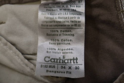 LOT OF 4 Carhartt Dickies Carpenter Pants 34x30 WORKWEAR Canvas - Picture 15 of 22