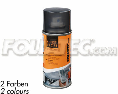 Foliatec KUNSTSTOFF-Tönungs Spray smoke (grau-schwarz), 150ml