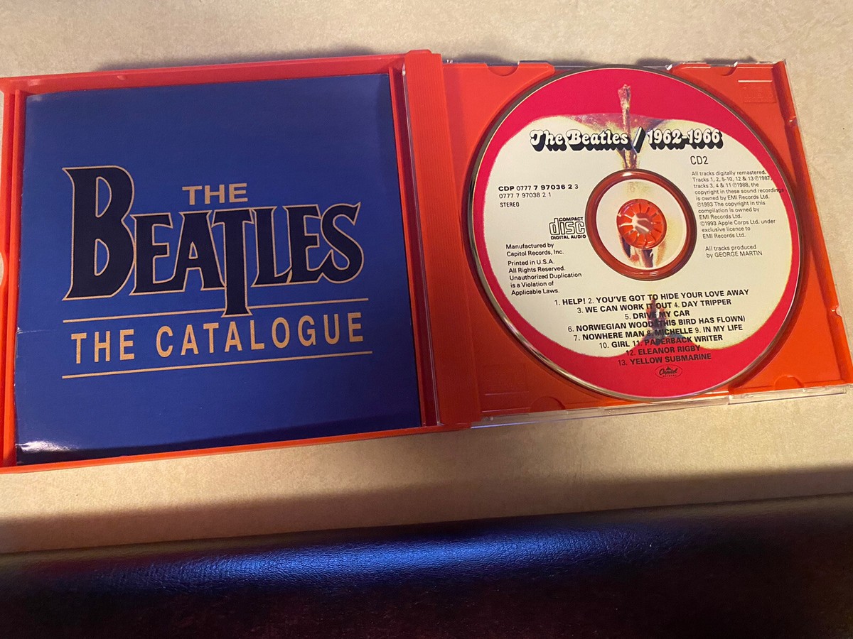 The Beatles 1962-1966 Apple Records CDP 0777 7 97036 2- CD's | eBay