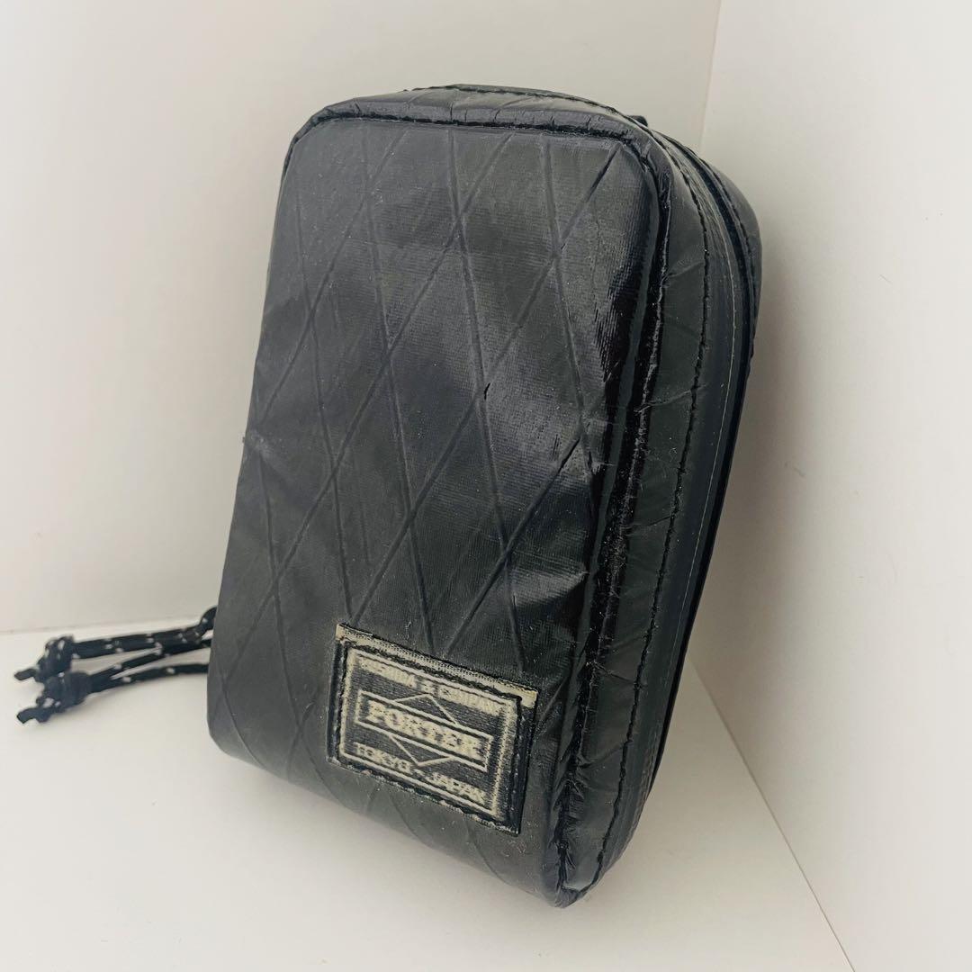 Yoshida Porter Mini Pouch Waist Pouch Body Bag Leather Black From Japan Yoshida Porter Mini Pouch Waist Pouch Body Bag Leather Black From Japan