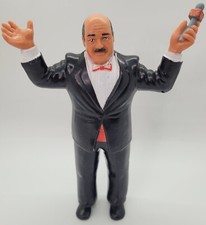 LJN Titan Sports WWF Mean Gene Okerlund Rubber Figure 1986