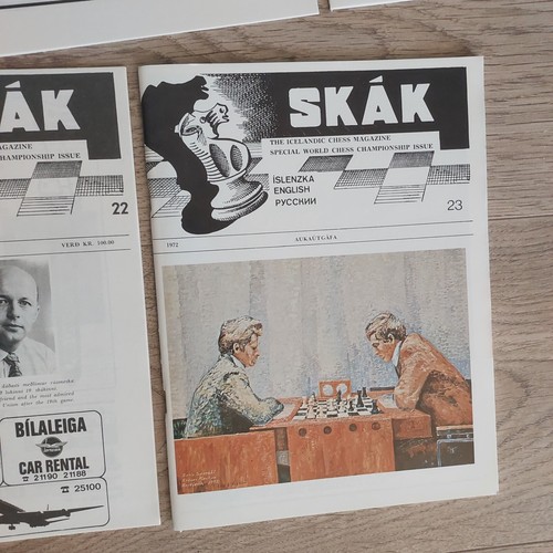 1972 SKAK - Icelandic Chess Magazine - Fischer Spassky World Championship - FULL - Imagen 9 de 9
