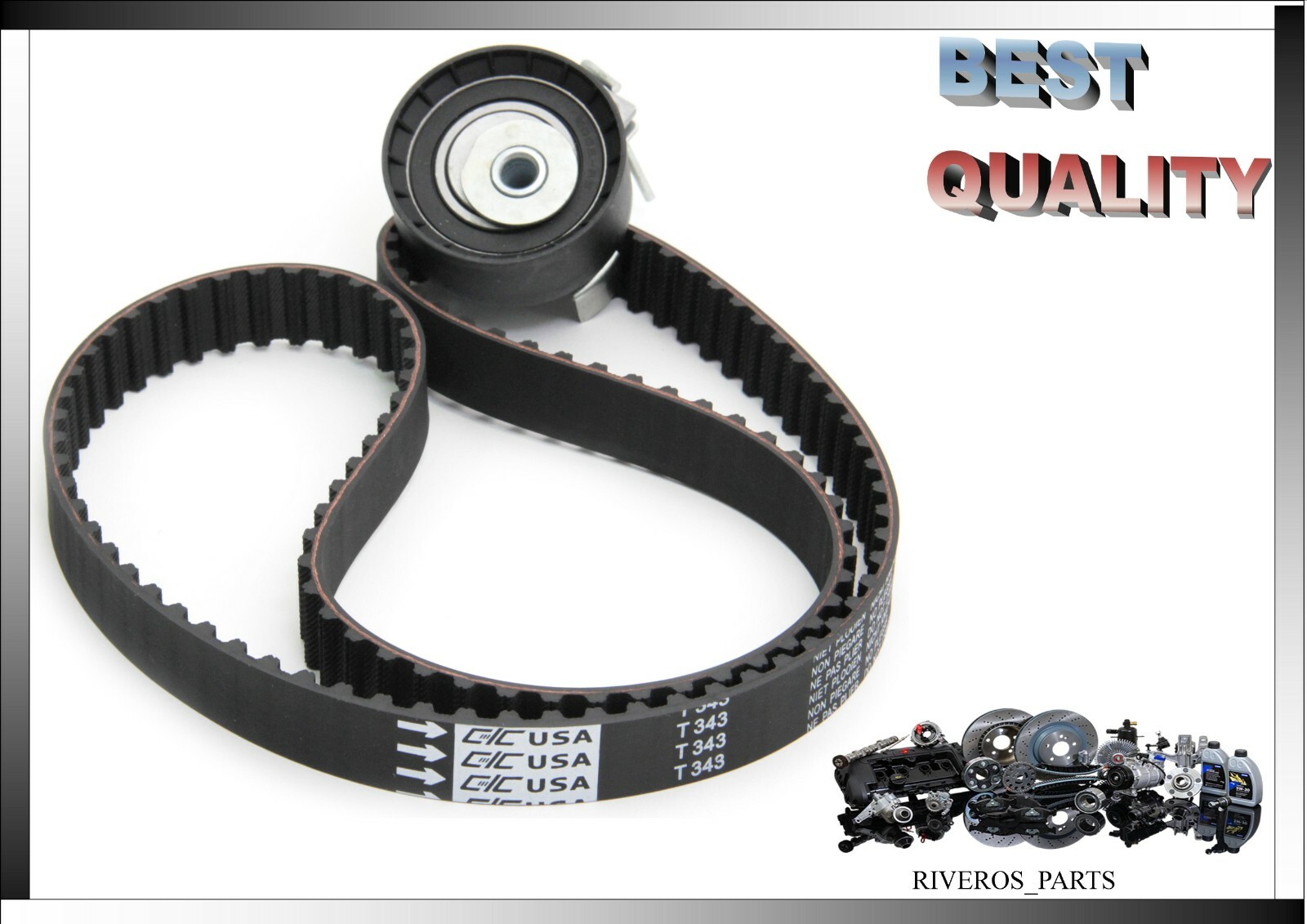 NEW TIMING BELT KIT for FORD FIESTA 20112019 FIESTA IKON 20112015 L4