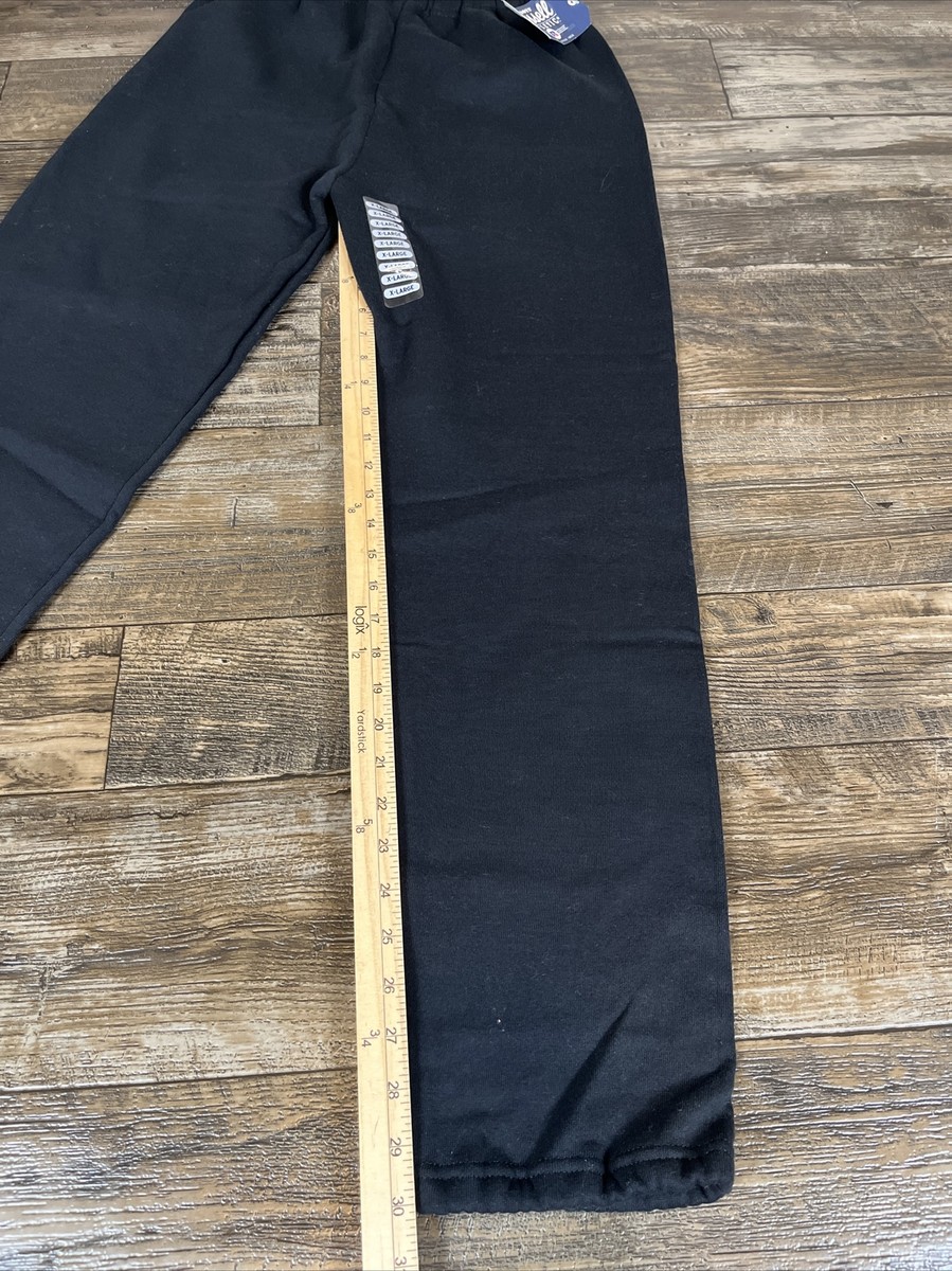 New Vintage Russell Athletic Sweatpants Mens Small Black Baggy 90s