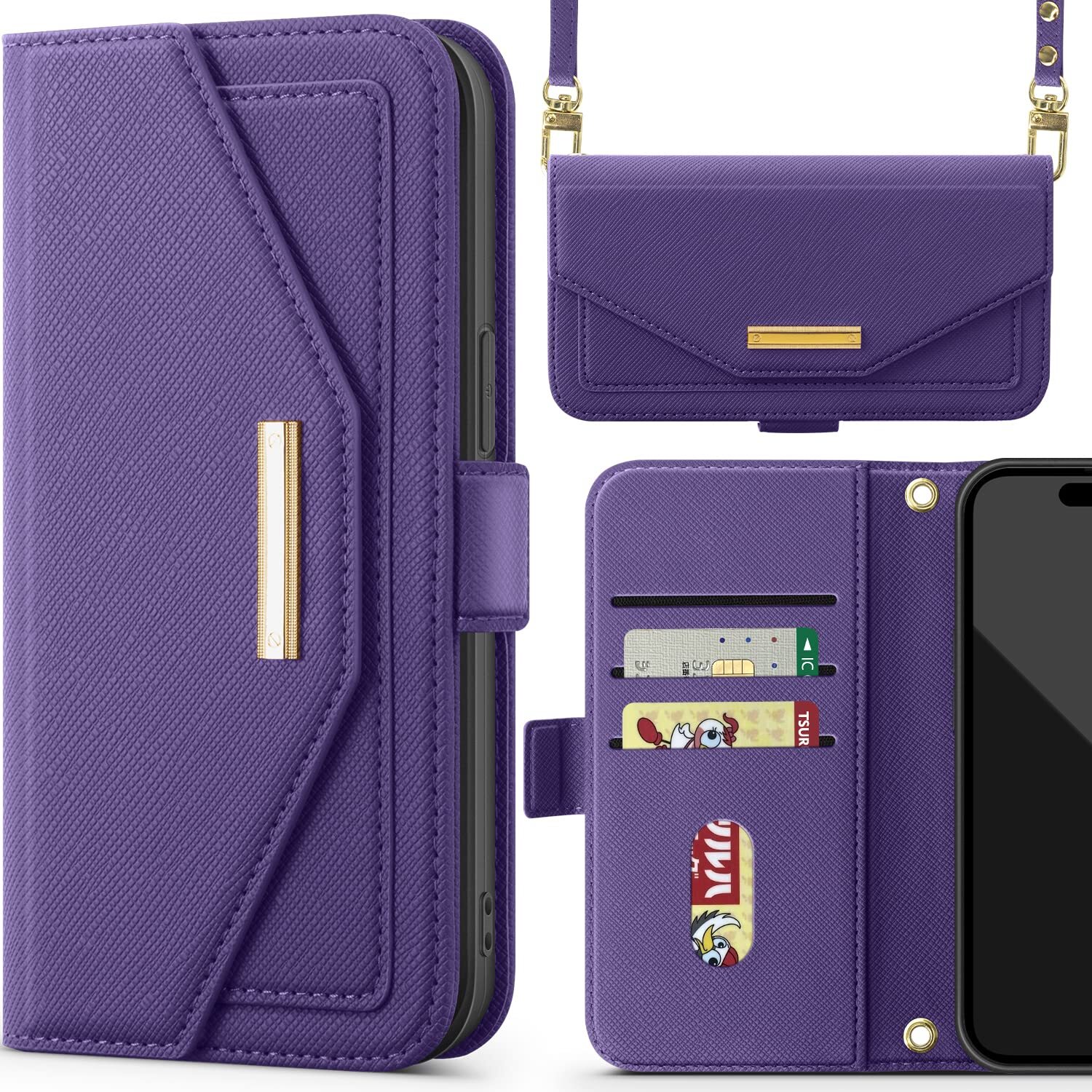 NODALA for iPhone15pro Case Notebook Type iPhone 15 Pro Smartphone Case Wal 282