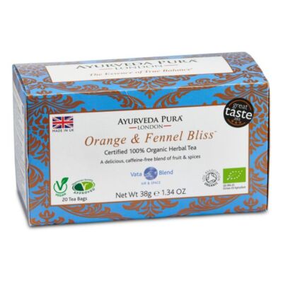 Ayurveda Pura Tee Orange & Fenchel (Vata Mischung) 20 Beutel 