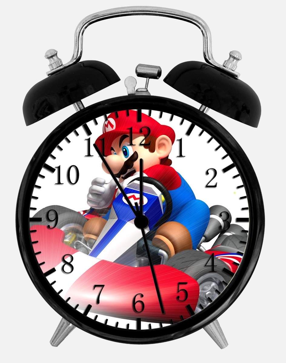 Super Mario Cart Alarm Desk Clock 3.75