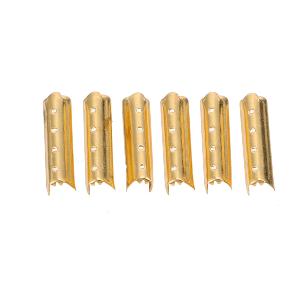 APL 100 Pezzi Laccio per Scarpe Cappello in Metallo Corda Coulisse Tappi Estremità Chiusure Fibbia