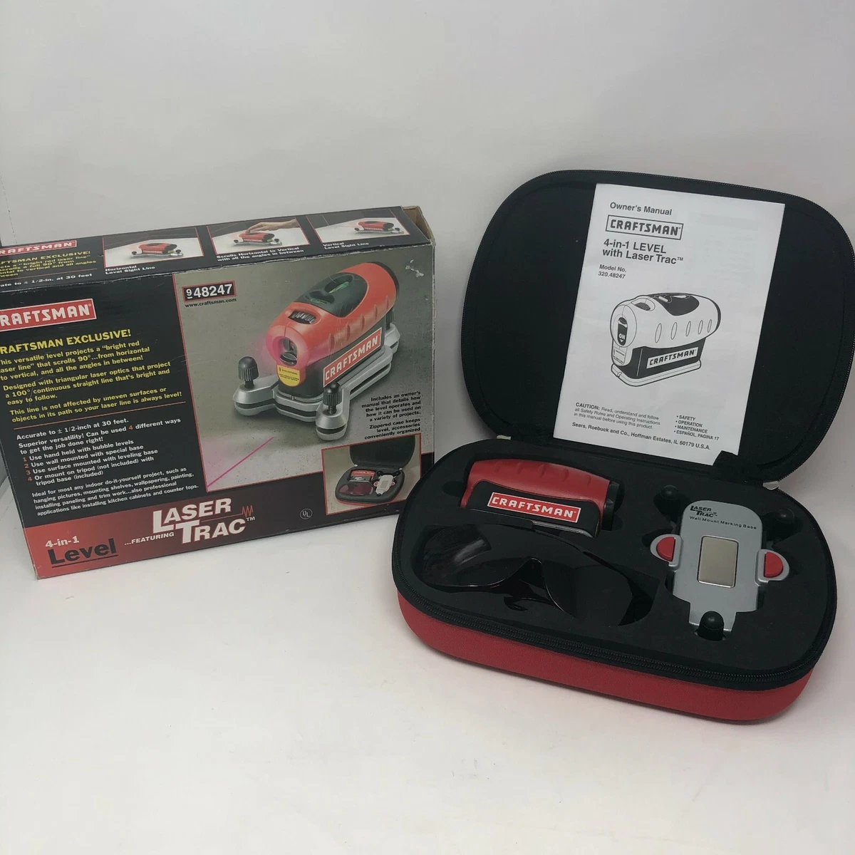 Craftsman laser trac sale level