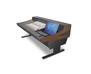 Argosy 90 Series Desk For Avid For C 24 Console Mahogany Trim 90
