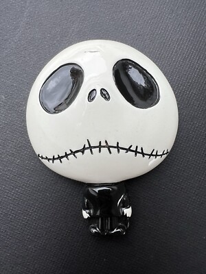 1 x GROß 78mm Nightmare Skellington Resin Flatback Basteln Verzierung Halloween
