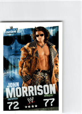 2009 Topps WWE Slam Attax Spanish Mini  John Morrison