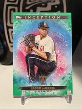2024 Topps Inception Jacob deGrom Green #24 Rangers