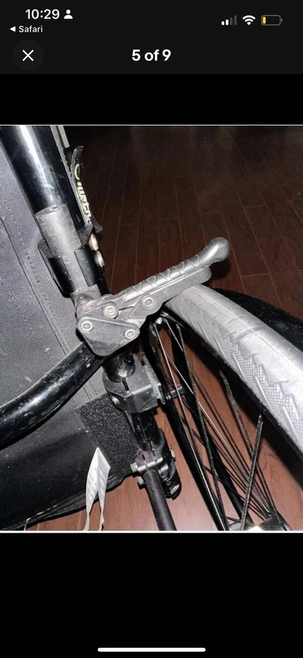 Silla de ruedas deportiva TI Lite titanio negra 16x19, llantas/neumáticos nuevos, asiento trasero JAYJ3 Foto 4 de 4