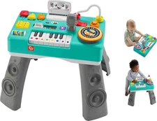 Laugh & Learn Baby & Toddler Toy Mix & Learn DJ Table Musical Activity Center wi