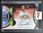 JORDAN HAWKINS 2025-26 TOPPS THREE 3 #V3A-JHA VETERAN GU PATCH AUTO GOLD 06/10