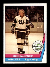 1977 O-Pee-Chee WHA #41 John McKenzie   NM/NM+ X3360394