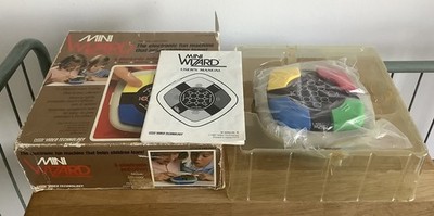 Vintage Vtech Mini Wizard Electronic Game 1987 mit Box & Anleitung Retro