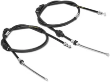 For 2004-2007 Mitsubishi Lancer Parking Brake Cable Set Rear APR 86722HZCK 2005