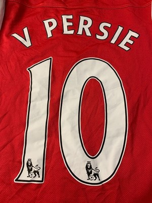 ARSENAL LONDON V PERSIE 2011/2012 FOOTBALL SHIRT JERSEY HOME NIKE