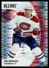 2023-24 Upper Deck Allure Red Rainbow Alex Newhook #84