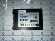 "AS IS" TRANSCEND TS64GSSD420K 64GB 2.5" SATA Solid State Drive 96+% Health