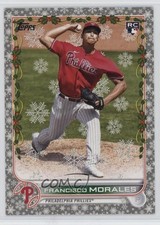 2022 Topps Holiday Mega Box Metallic Francisco Morales #HW154 05gv