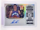 WALKER KESSLER 2022-23 CONTENDERS ROOKIE TICKET VARIATION SILVER AUTO JAZZ Q3110