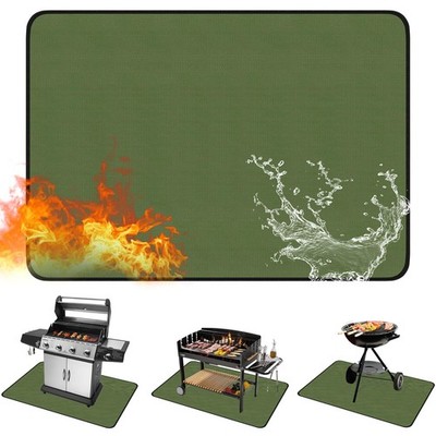 GrillPro Shield faltbare feuerfeste Outdoor-Matte von HENGYANG