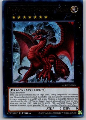 Disaster, Dragon Ruler of All Apocalypses ALIN-EN049 Alliance Insight NM