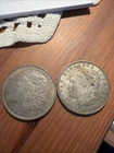New ListingLot of 2 Morgan Silver Dollars 1921