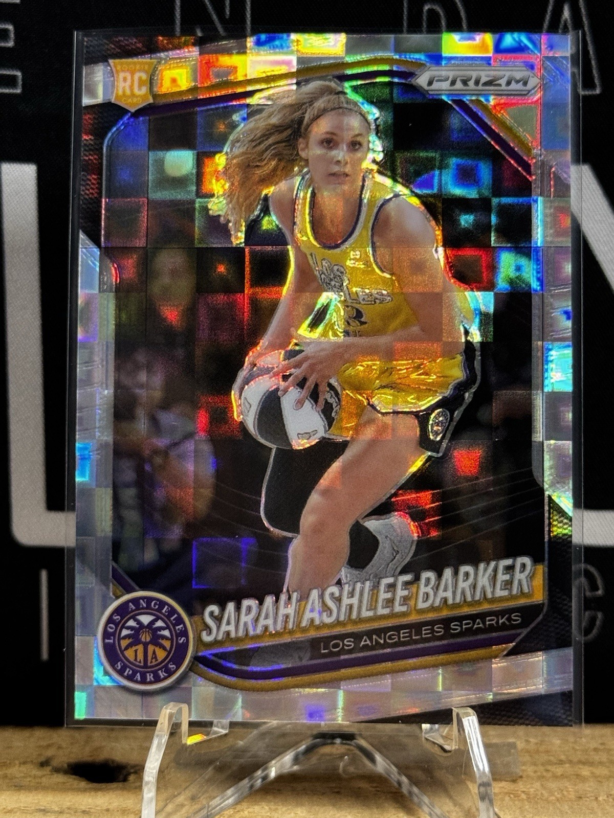 2025 Panini WNBA PRIZM SARAH ASHLEE BARKER SILVER PANDORA PRIZM #31 RC