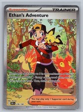 Ethan's Adventure 236/182 Destined Rivals Pokemon Holo NM