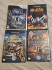 Gamecube Wii Game Lot LOTR: The Third Age Star Wars Harry Potter CIB