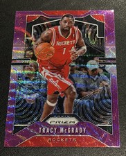 2019-20 Panini Prizm - Tracy McGrady #26 Purple Wave Prizm Refractor Holo
