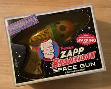 Futurama Zapp Brannigan Space Gun - Box Is Sundamaged, Gun Does Not Spark