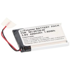 Batterie de Remplacement pour Garmin Edge 130 / 130 Plus Li-Polymer 220mAh, Gris