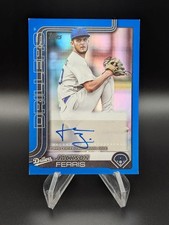 2025 Topps Pro Debut Jackson Ferris Blue Foil Auto /150