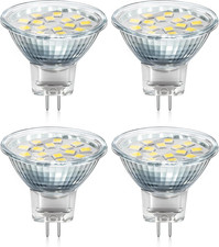 MR11 GU4 12V-24V LED Light Bulbs, 2W Equivalent 10W-20W Halogen GU4 Bi-Pin Base