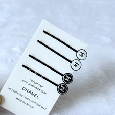 Chanel Beauty Hairclip Authentic Vip Gift 4 Pcs