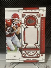 2025 Panini National Treasures Travis Kelce Franchise Treasures /49 - Chiefs