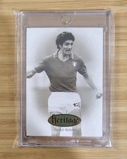 2020 Futera Unique - Paolo Rossi #114 - Heritage Bronze 5/39