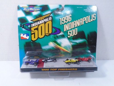 MICRO MACHINES--1996 INDIANAPOLIS 500 TOP FINISHERS CAR SET (NEW)