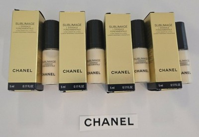 4xCHANEL SUBLIMAGE L'ESSENCE FONDAMENTALE CONCENTRATE each 5ml,total 20 ml NEW