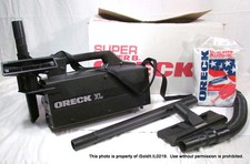 VINTAGE ORECK XL COMPACT CANISTER VACUUM BB870-AD IN BOX - BARELY USED 
