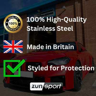 Zunsport Compatible with Subaru XV Lower Grille - Black Finish (2011 - 2016)