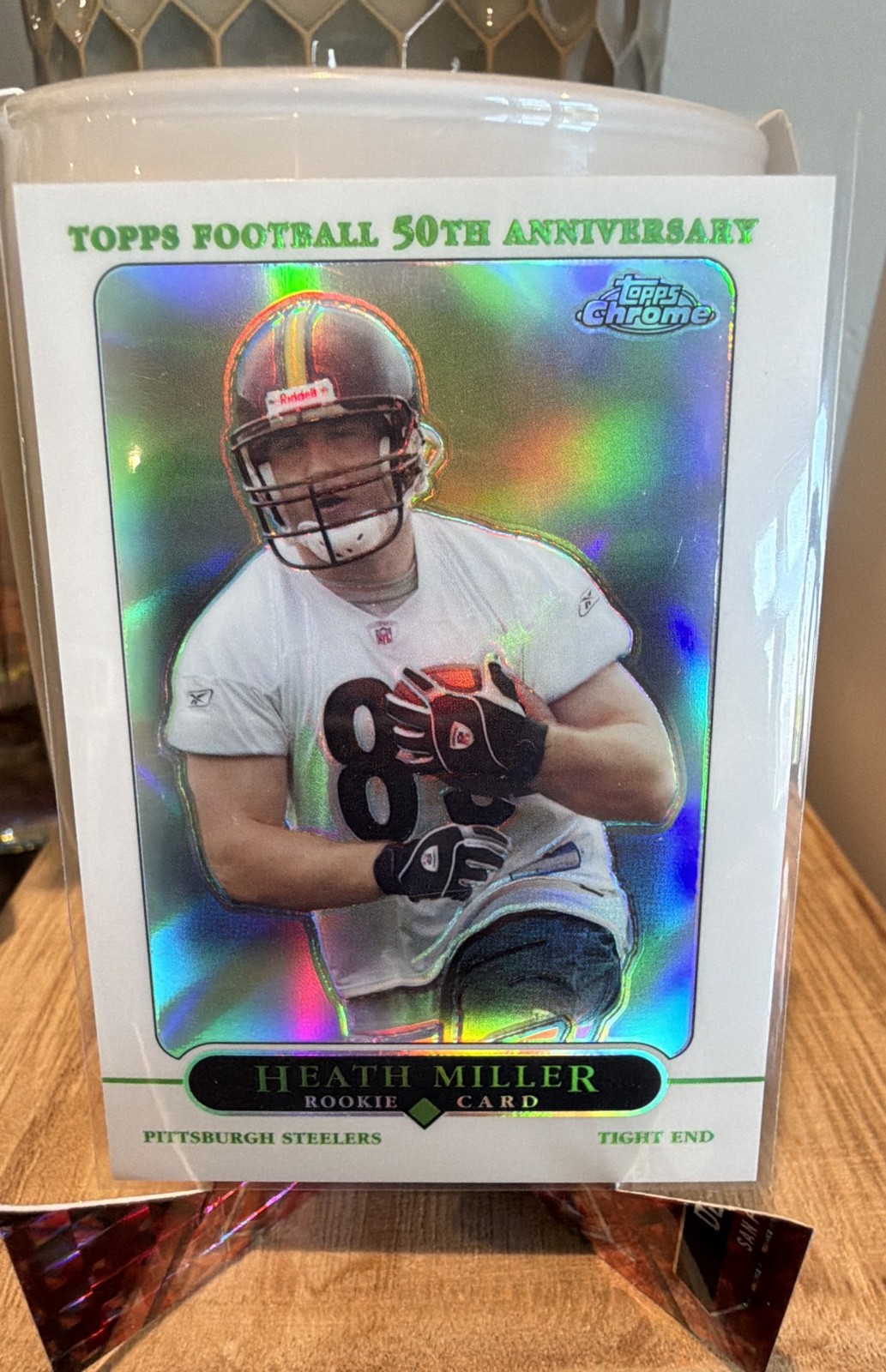 Heath Miller Topps Chrome #183 Refractor
